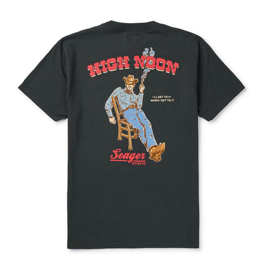 High Noon Tee: Vintage Black
