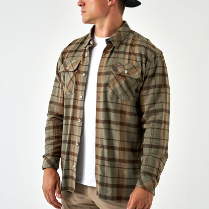 Flannel Shirt - Timber Brown