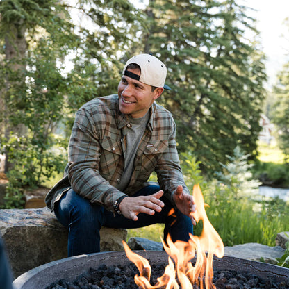 Flannel Shirt - Timber Brown