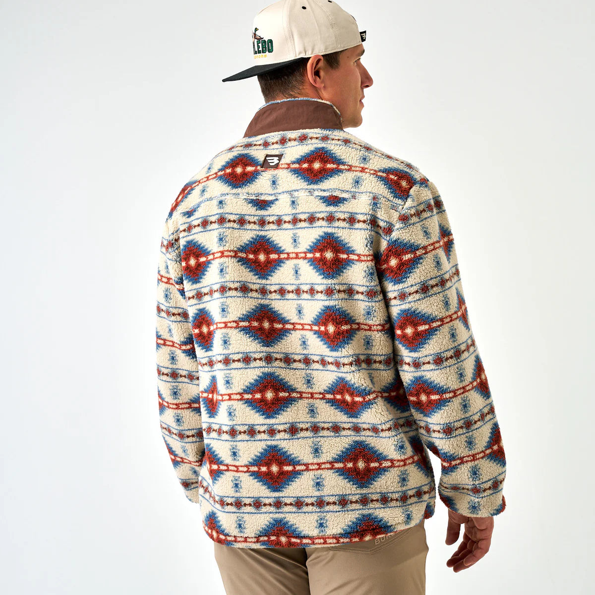 Mountain Fleece Sherpa - Quarter Zip - Arizona Aztec