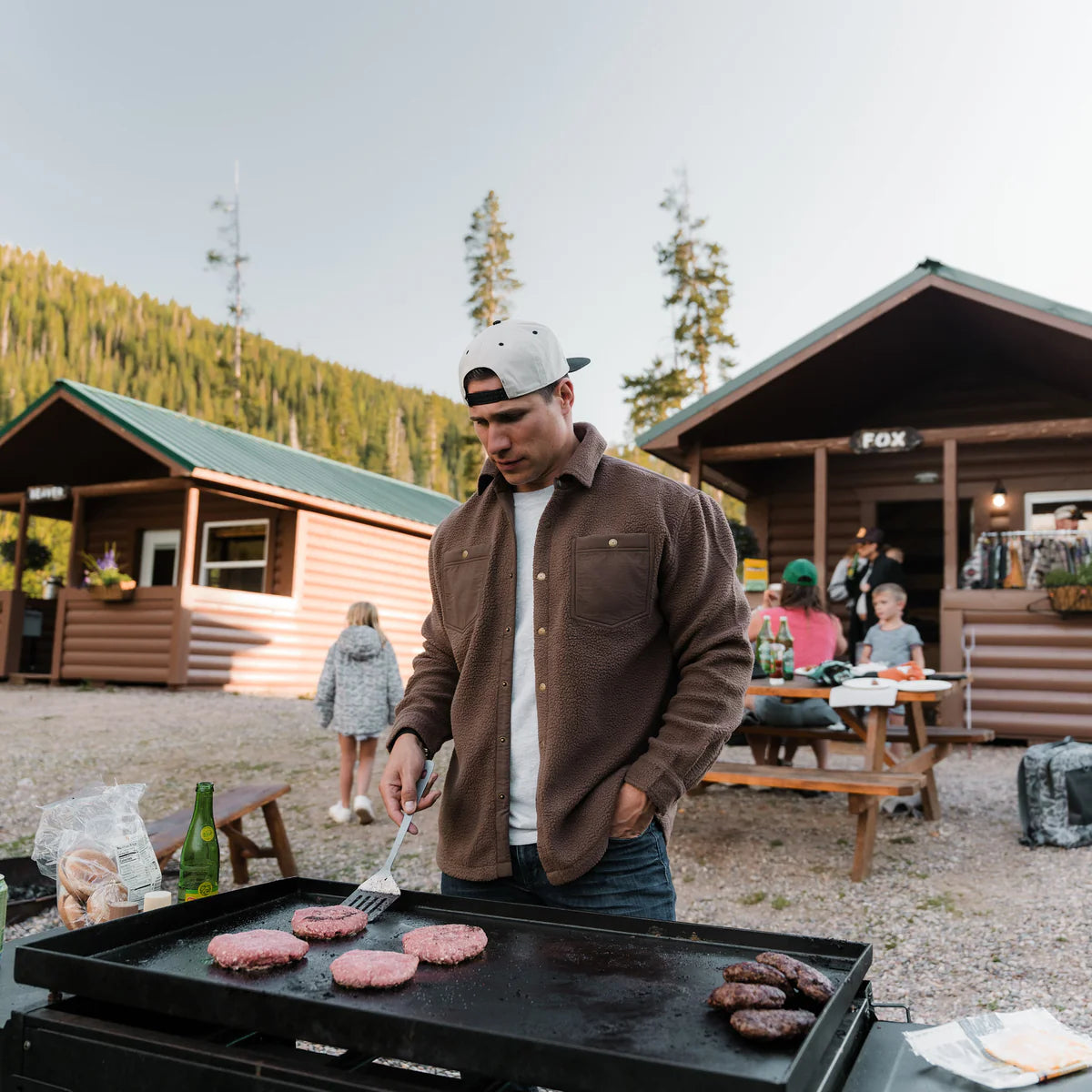 Montana Jacket: Brown