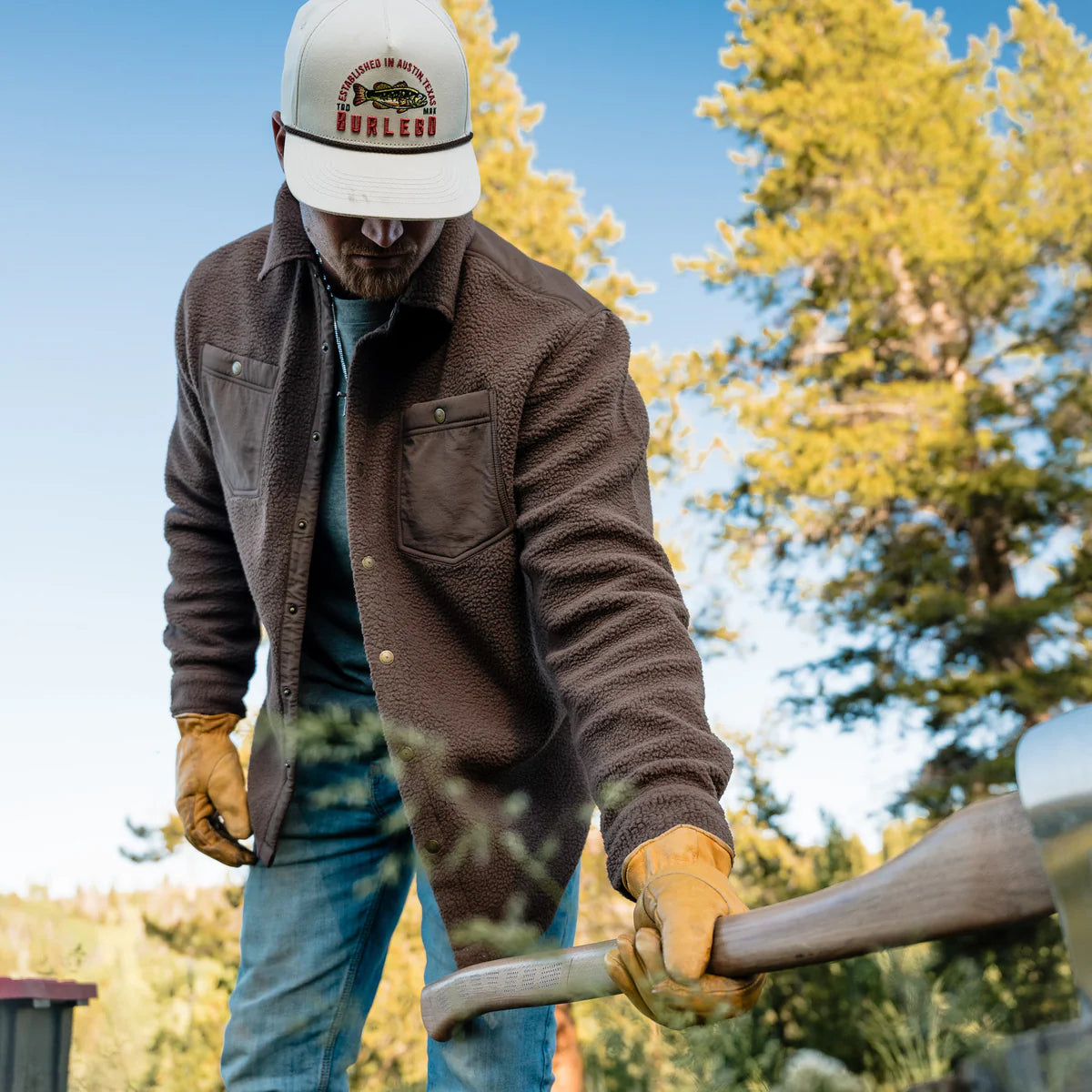 Montana Jacket: Brown