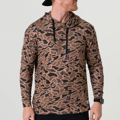 Performance Hoodie: Gauge Camo