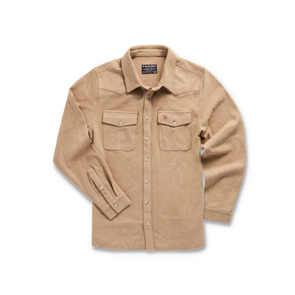 Austin Shirt - Long Shirt - Khaki