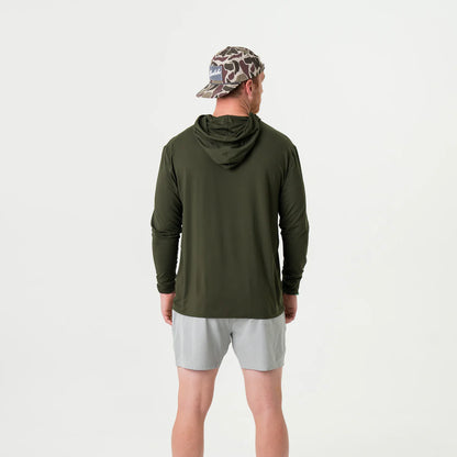 Performance Hoodie - Mallard Green