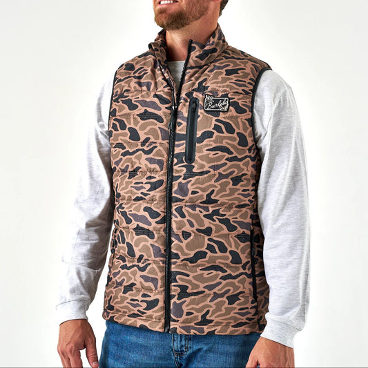Puffer Vest - Gauge Camo