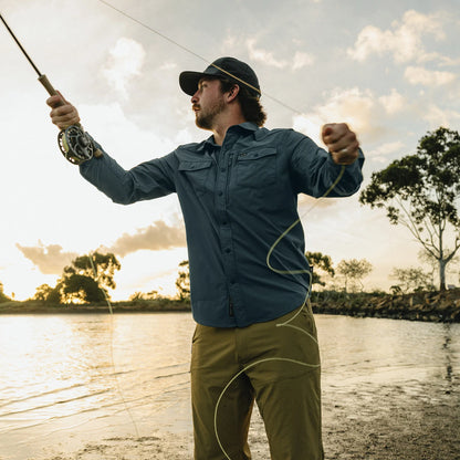 Emerger Tech Longsleeve: Stormy Sea
