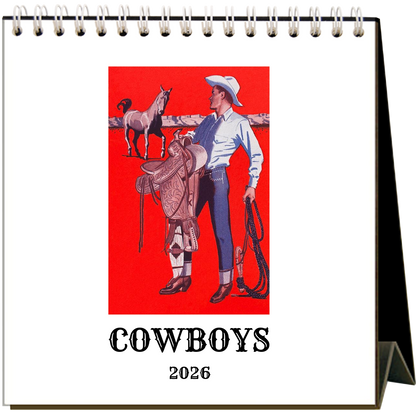 Cowboys 2026 Desk Calendar