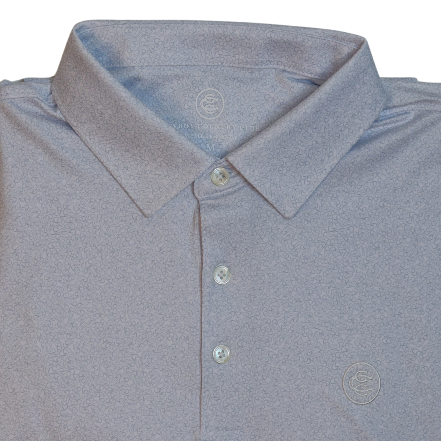Cowboy Hat Polo: Navy