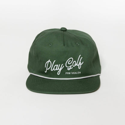Play Golf For Health Hat: Olive