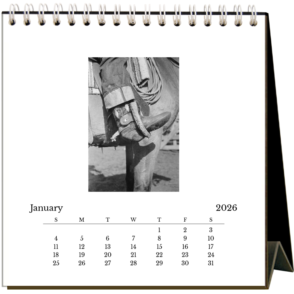 Cowboys 2026 Desk Calendar