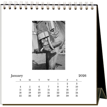 Cowboys 2026 Desk Calendar