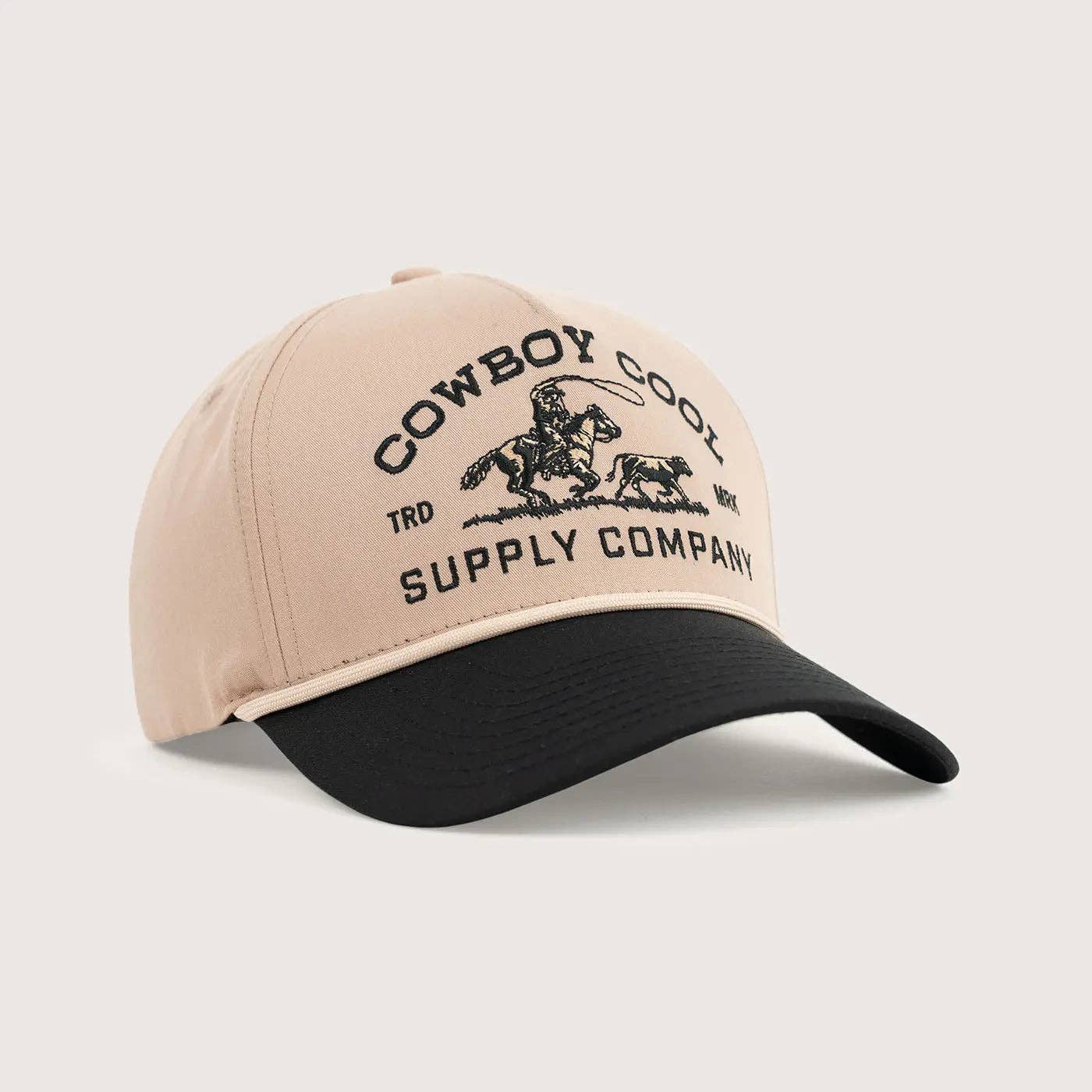 Roper Hat: Tan/Black