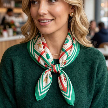 Christmas Print Bandana: GR