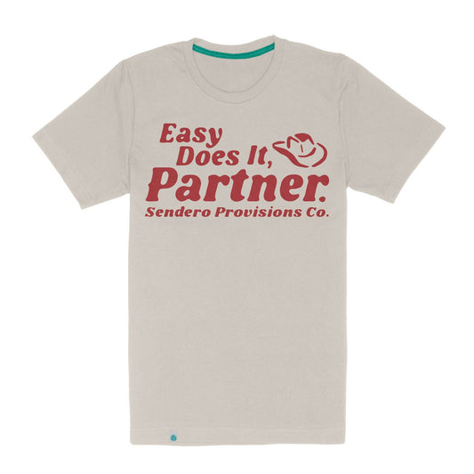 Easy Does It T-Shirt: Sand / Medium