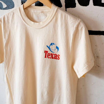 Texas Cowboy Heritage Heavy Unisex T-Shirt: Cream