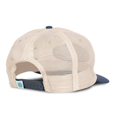Sendero Supply Hat: Cream/Navy