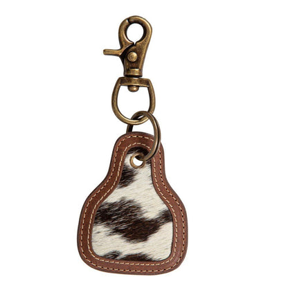Pony Brook Key Fob In Black & White