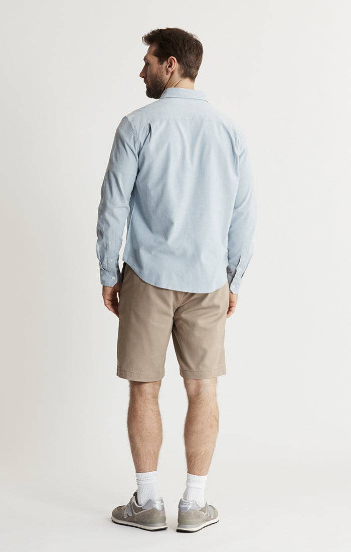 Classic Oxford Long Sleeve Shirt: WHITE / 2XL