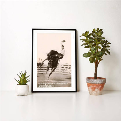 Art Print CB-30 Bronco Buster