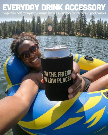 12 oz Insulated Can Cooler - I'm The Friend In Low Places