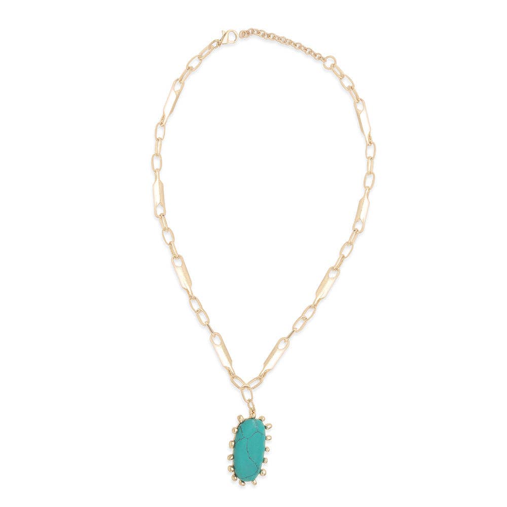 Endless Sky Necklace: Sky Blue