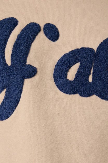 “Y’ALL” Crew Neck Flocked Sweatshirt
