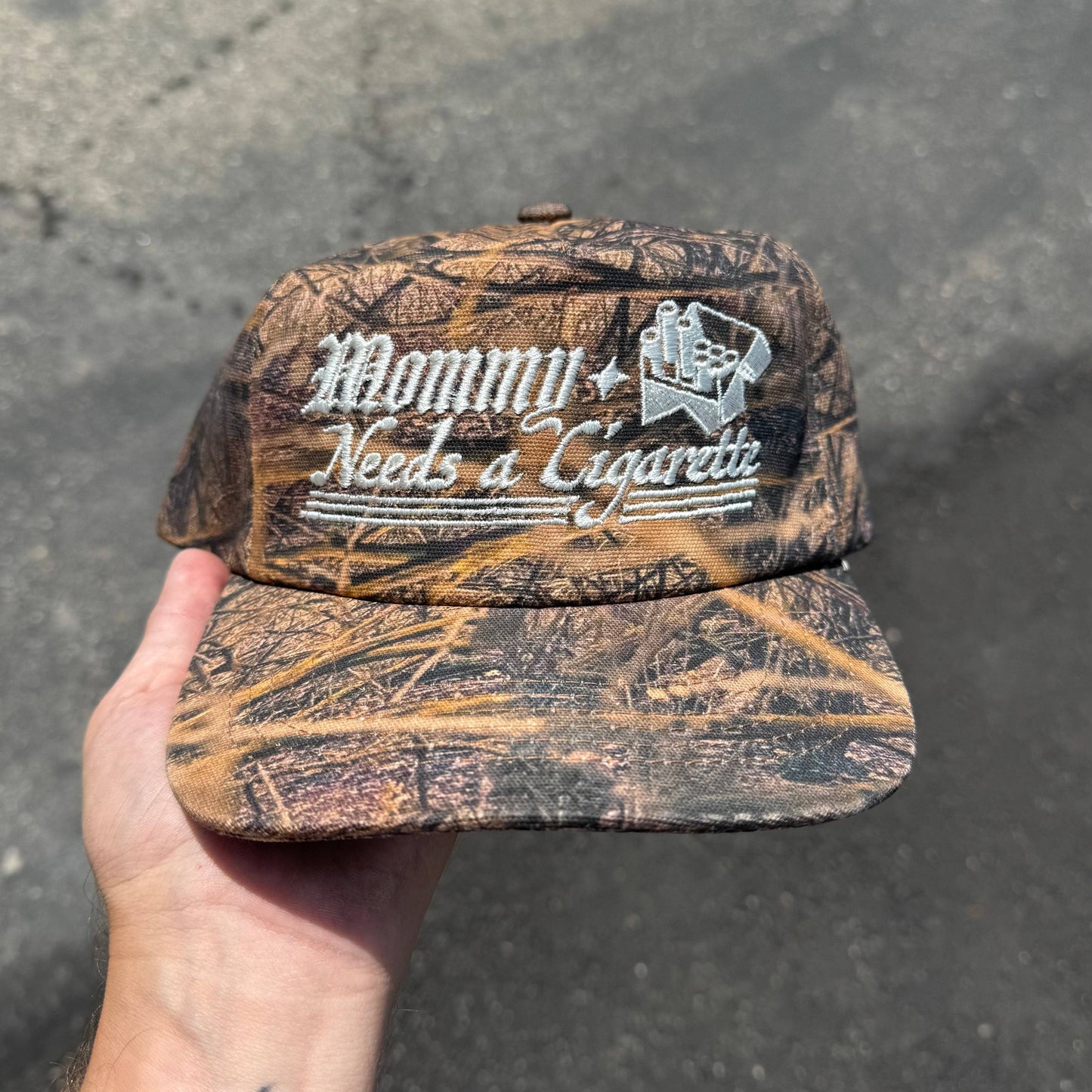 'Mommy Needs a Cig’ Hat: CAMO