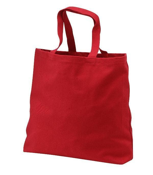 TBF Heavy Cotton Denim Convention Tote Bag - TF270: Washed Denim