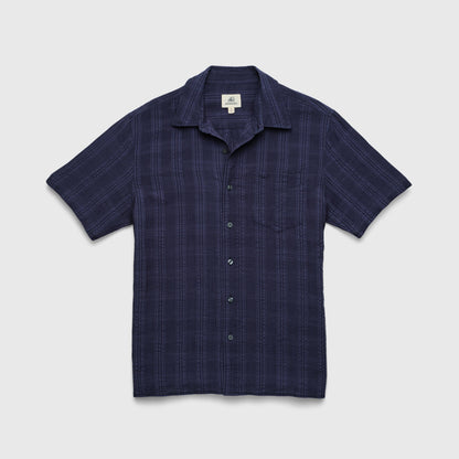 Joseph Textured S/S Shirt - Navy Blazer: Navy