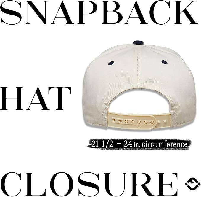 Two Tone Cap - Father (Upside Down) - Navy/Beige