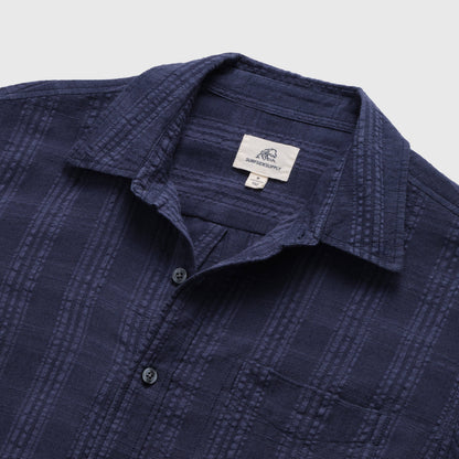 Joseph Textured S/S Shirt - Navy Blazer: Navy