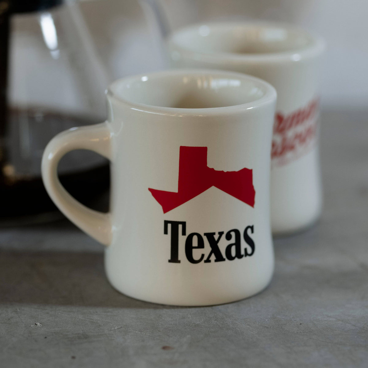 Texas Icon Classic Diner Coffee Mug