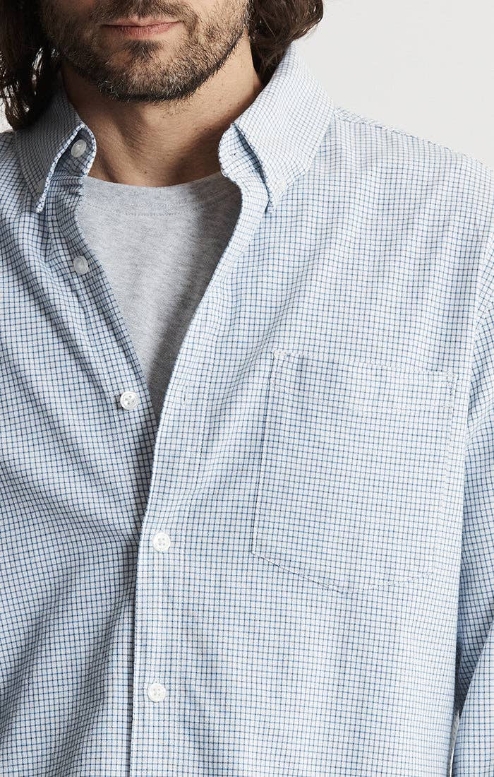 Classic Oxford Long Sleeve Shirt: WHITE / M