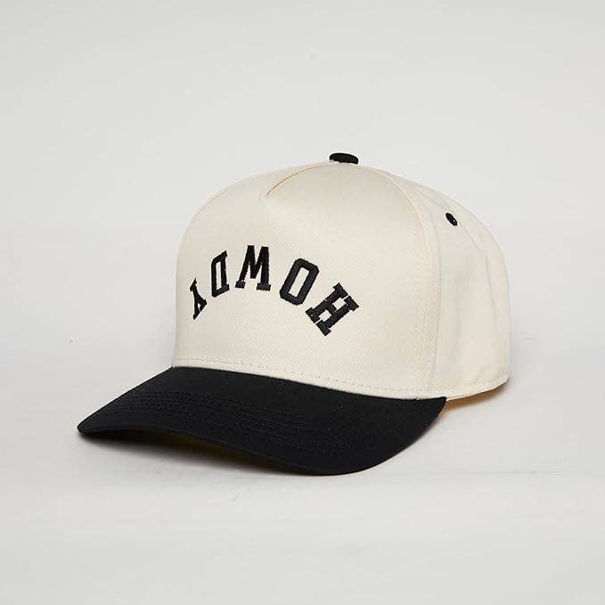 2-Tone Embroidered Cap - Howdy (Upside Down)