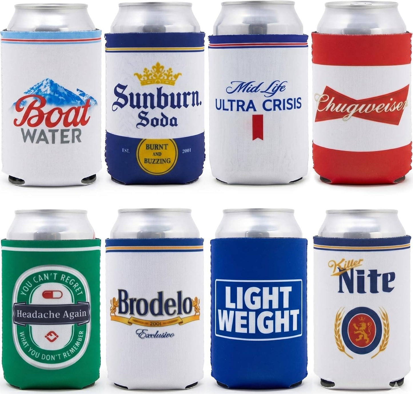 Can Cooler 8 Pack - Beer Bundle
