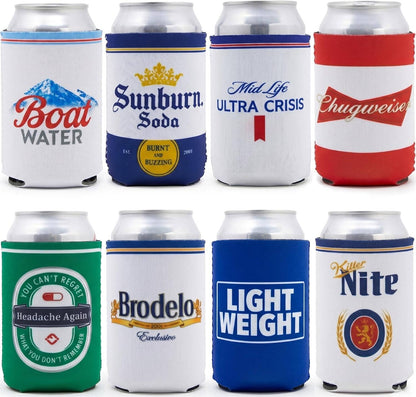 Can Cooler 8 Pack - Beer Bundle