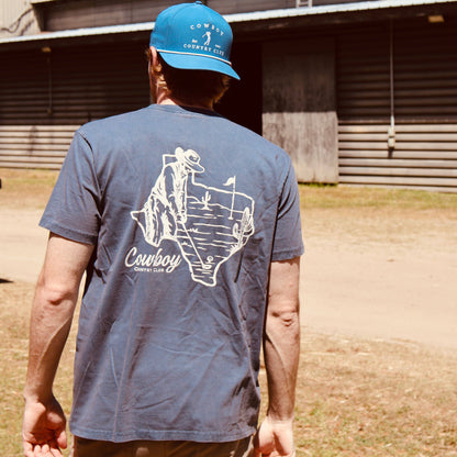 Texas Golf Tee: Navy