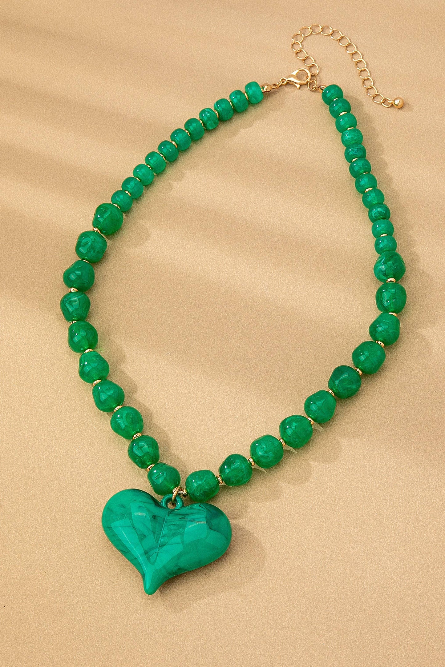 Lucent Trending Handmade Chunky Beaded Charm Necklace