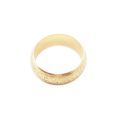Wildflower Wind Bracelet: Golden