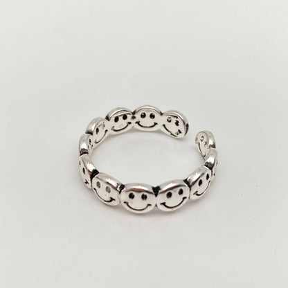 Smiley Ring Opening Adjustable