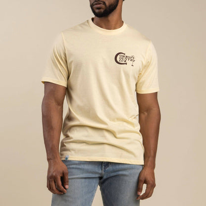 Cowboy Country Club T-Shirt: Cream