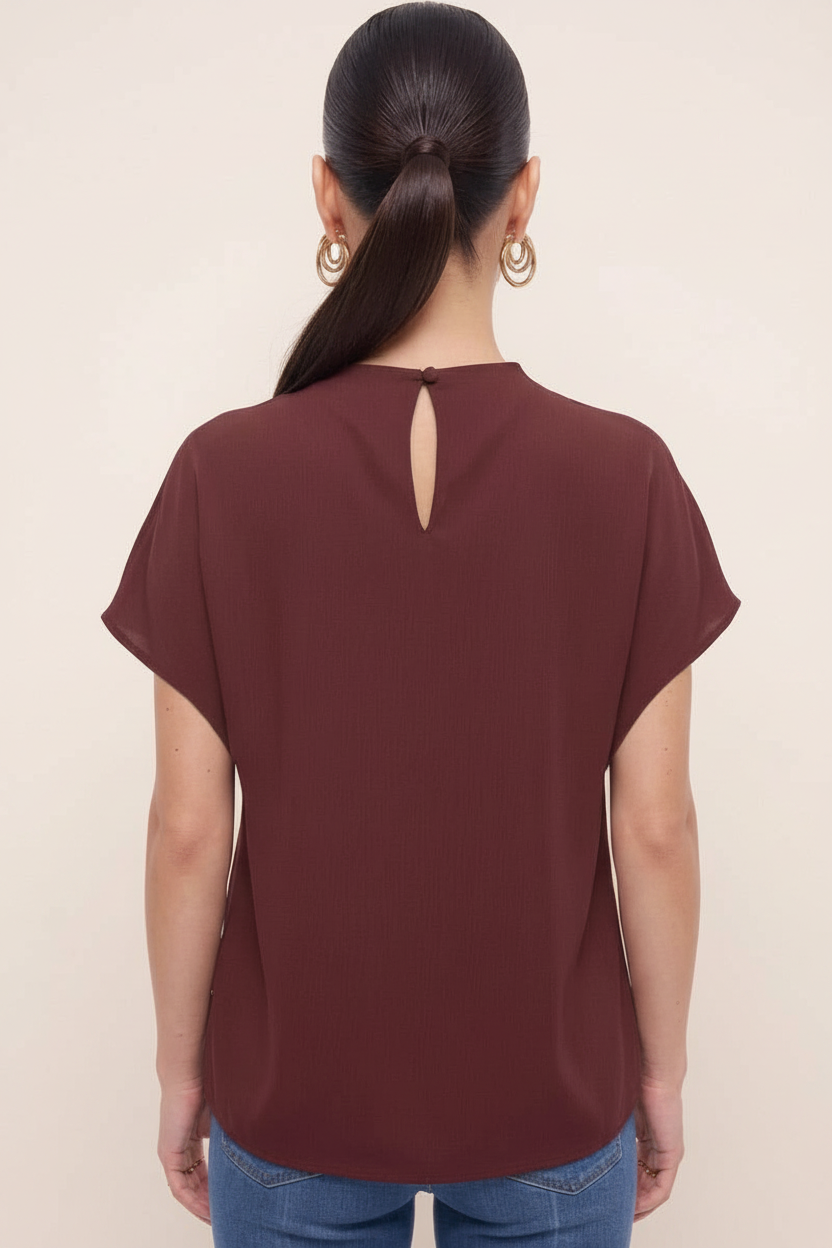 Wine Blouse – Back