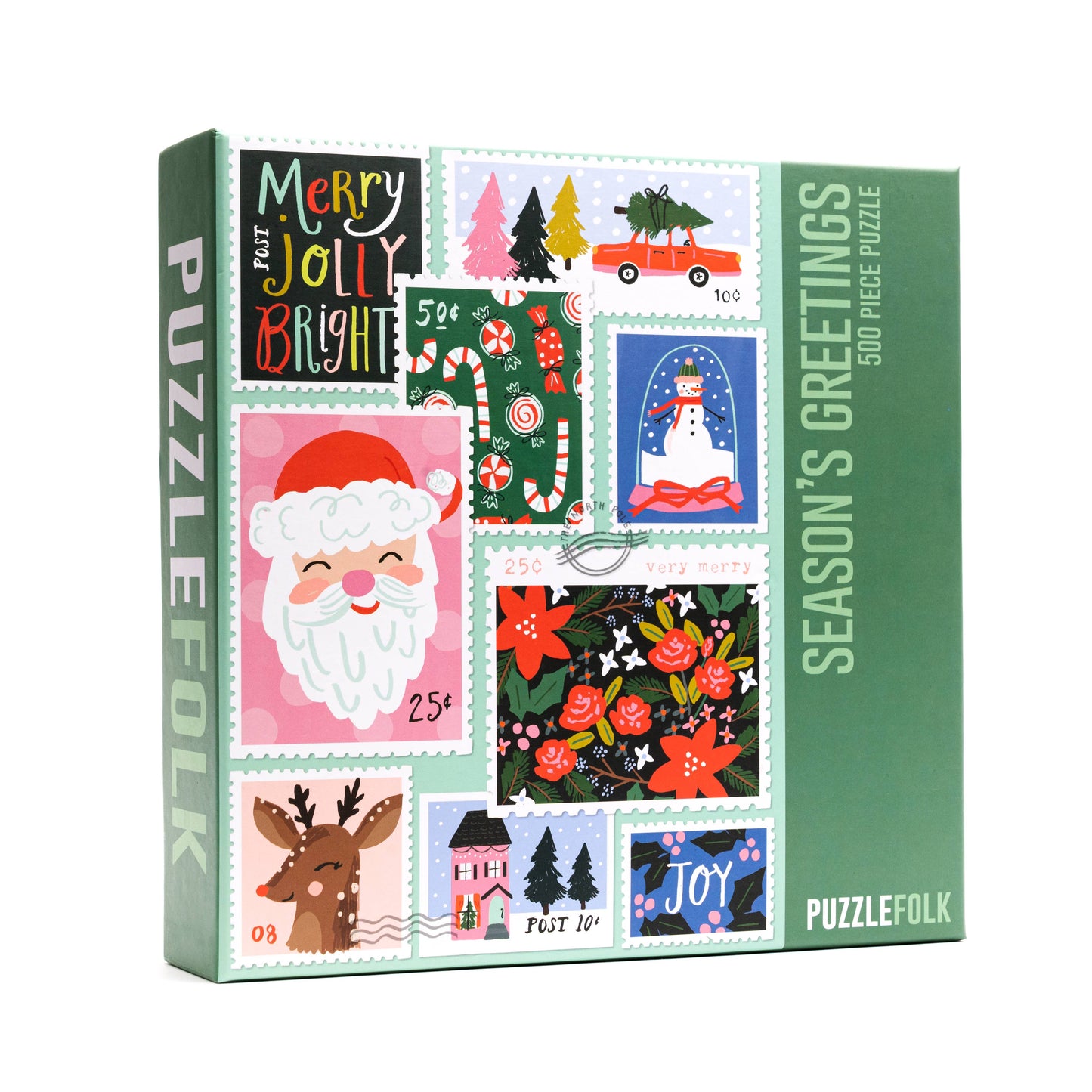 Season's Greetings 500 Piece Christmas Puzzle