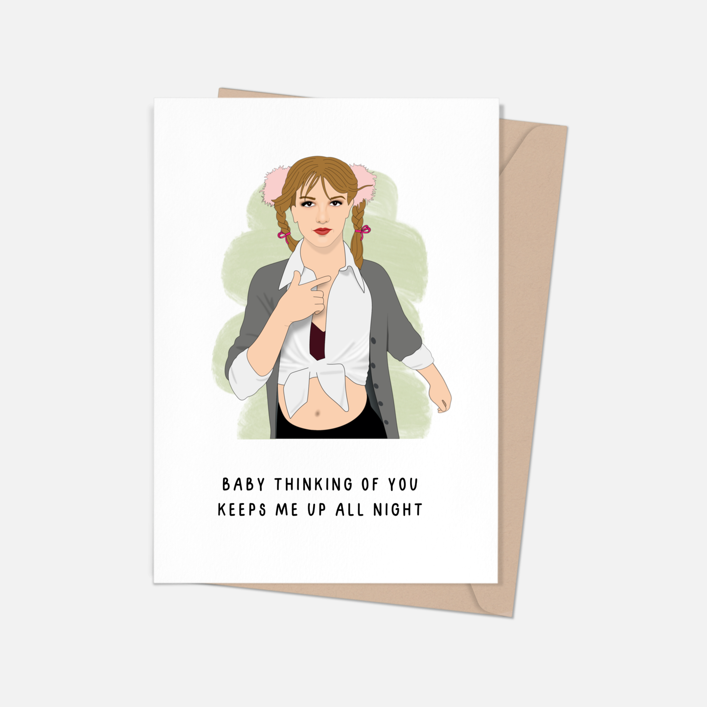 Britney Spears Thinking of You Love Greeting Card