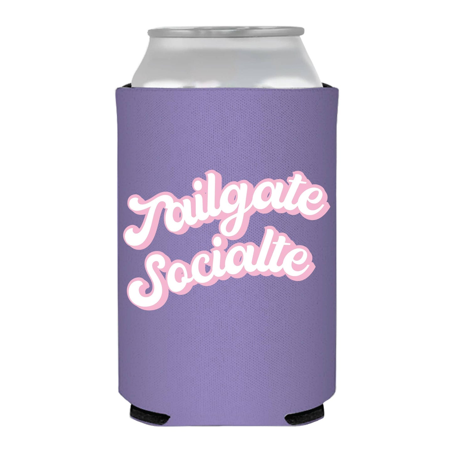 Tailgate Socialite Purple Can Cooler