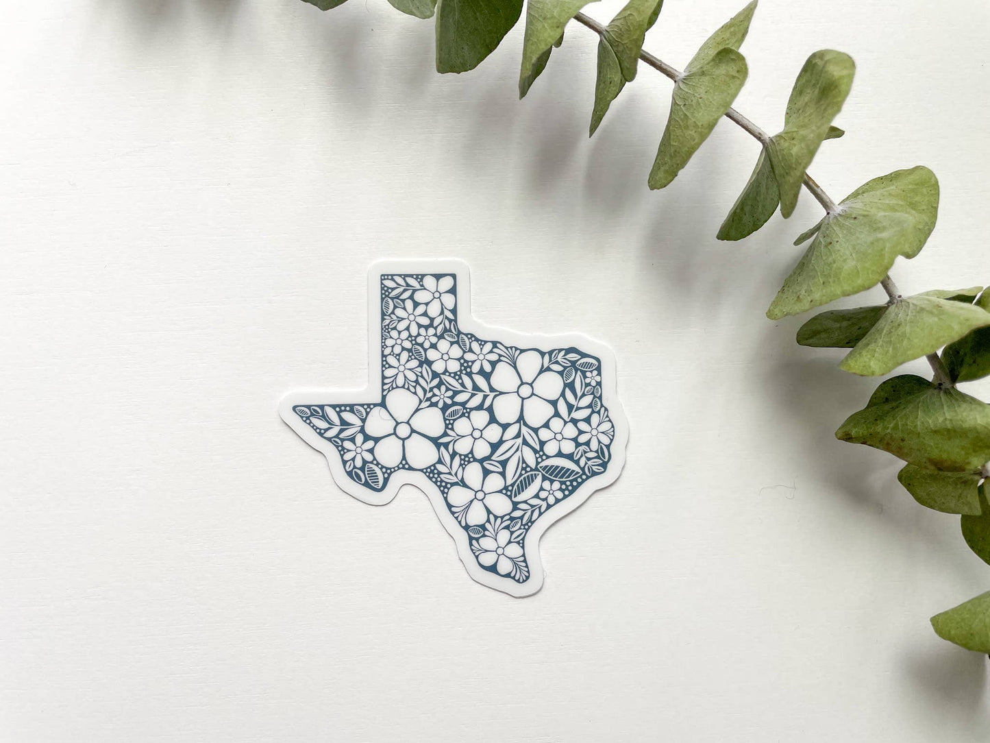 Texas Flowers | Waterproof Vinyl Sticker
