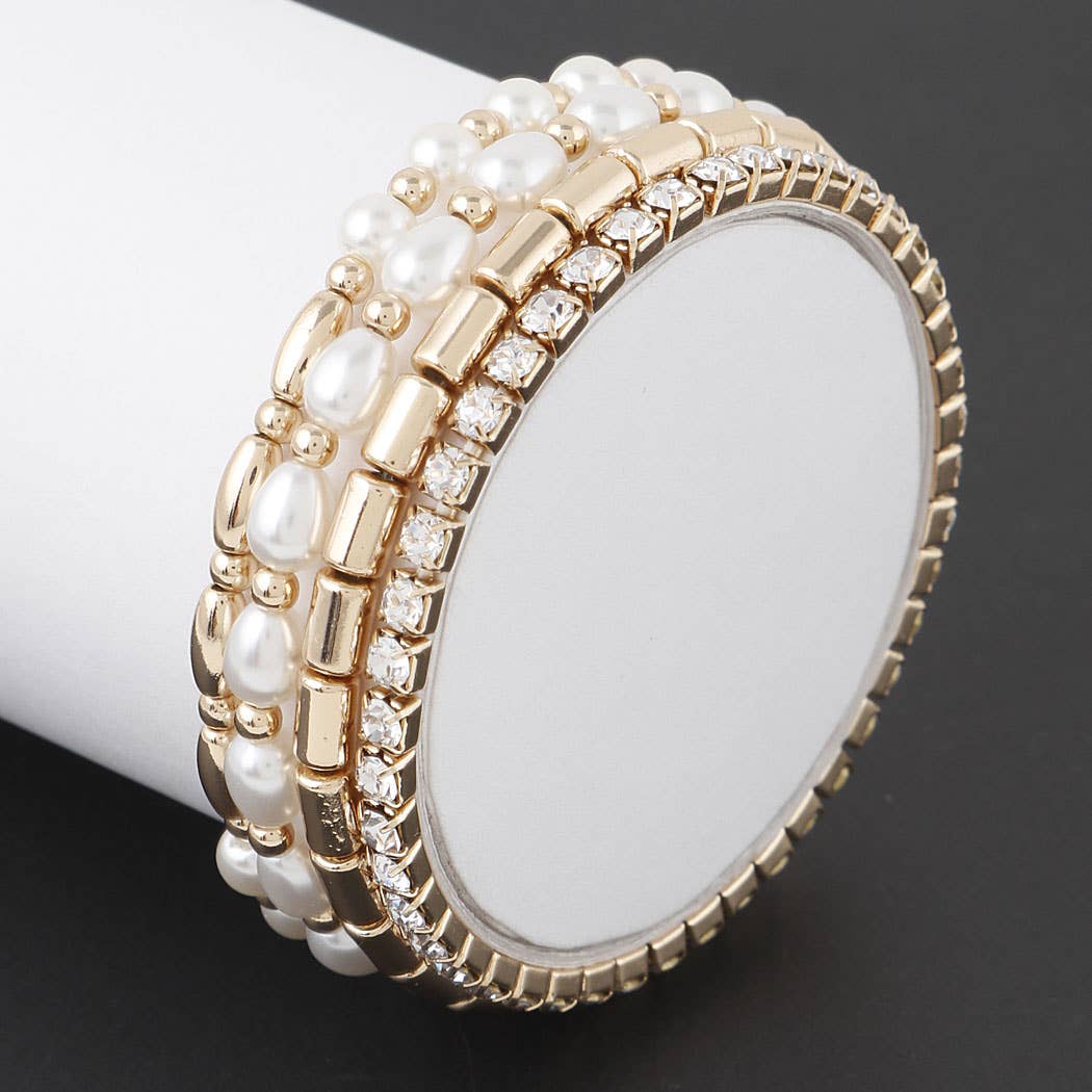 Diamond Bracelet Set