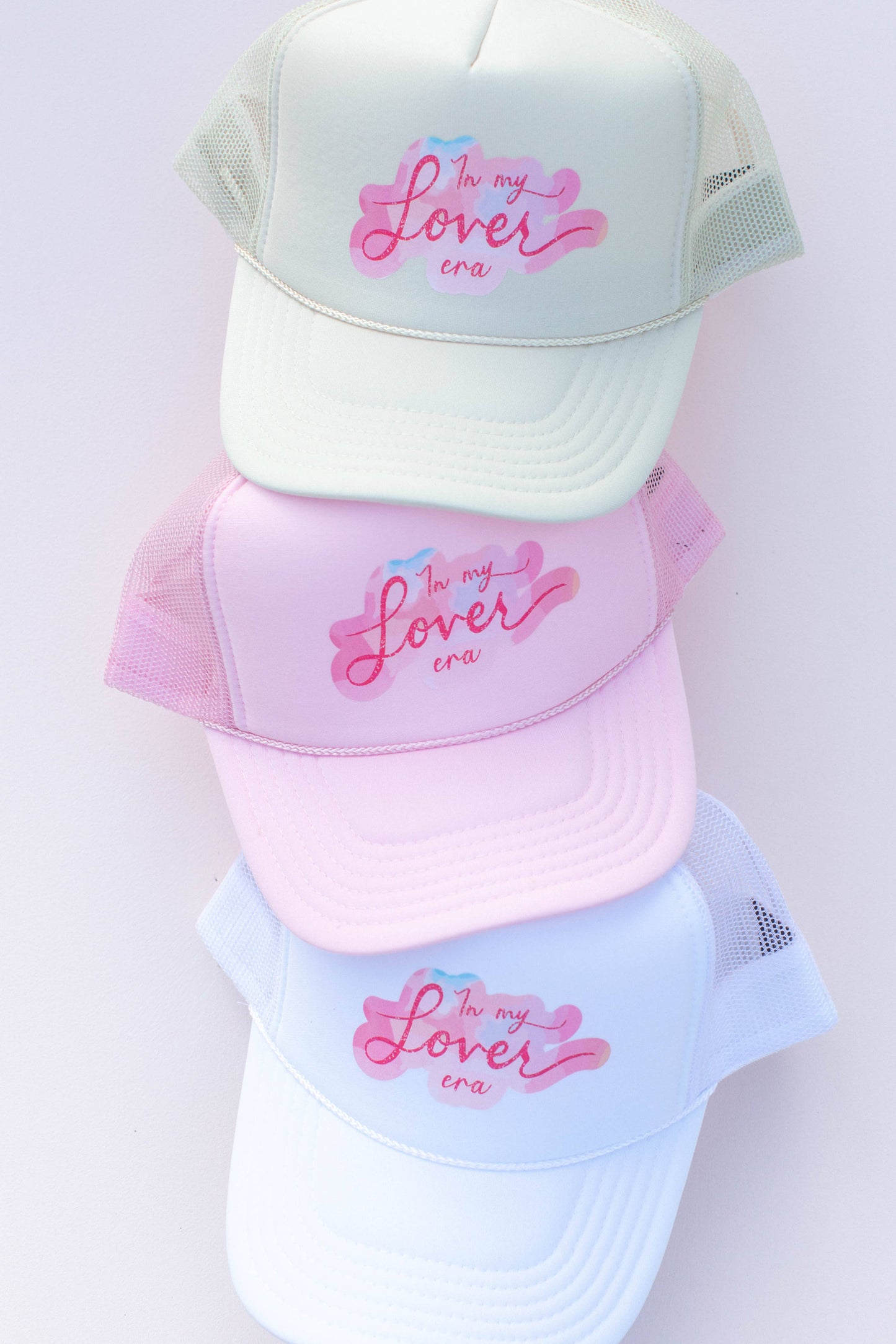 Lover Era Trucker Hat Cap: Pink